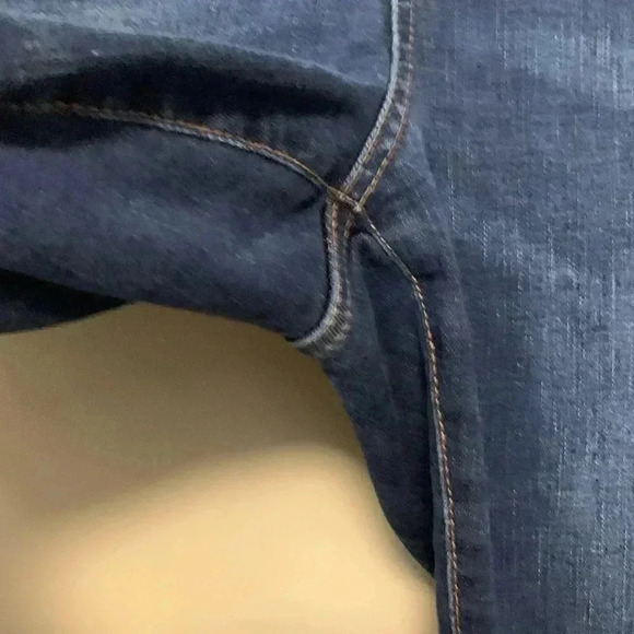 Cleo Petite High Rise Button Front Jeans w 4 Way Stretch - Picture 6 of 10